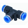 Cuplaj pneumatic T  8 mm