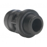 Cuplaj JG terminal drept tub  8 mm  - 3/8" plastic