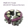 Set bacuri A/C Standard DN08 + Barrier DN10 Violet